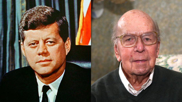 Illustration for article titled Ever Wonder What JFK Would Look Like Today? This Guy Seems Pretty Close